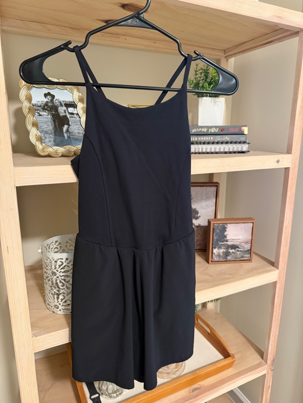 all in motion Black Strappy Sleeveless Romper